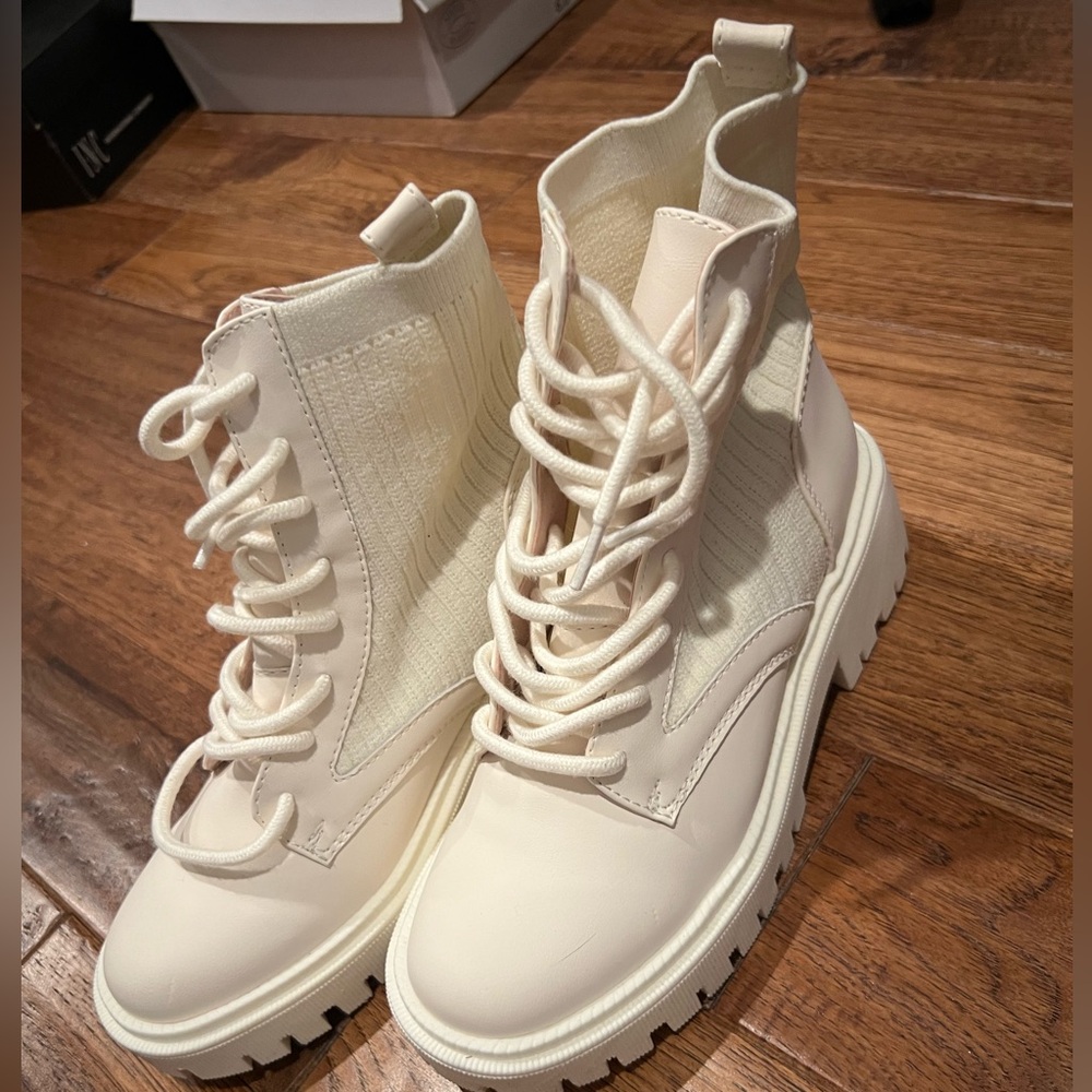 White boots